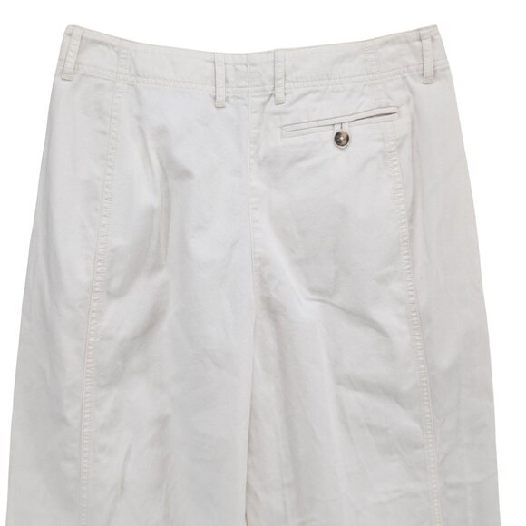 Club Monaco Wide Leg Pants Womens Cream High Rise Flat Front Size 6 - Picture 4 of 11
